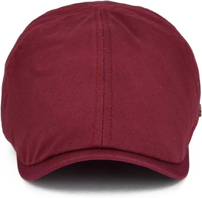 VOBOOM Cotton Flat Cabbie Hat Gatsby Ivy Irish Hunting Newsboy Cap - Image 2